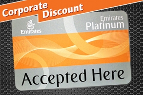 Upto 15% with Emirates Platinum